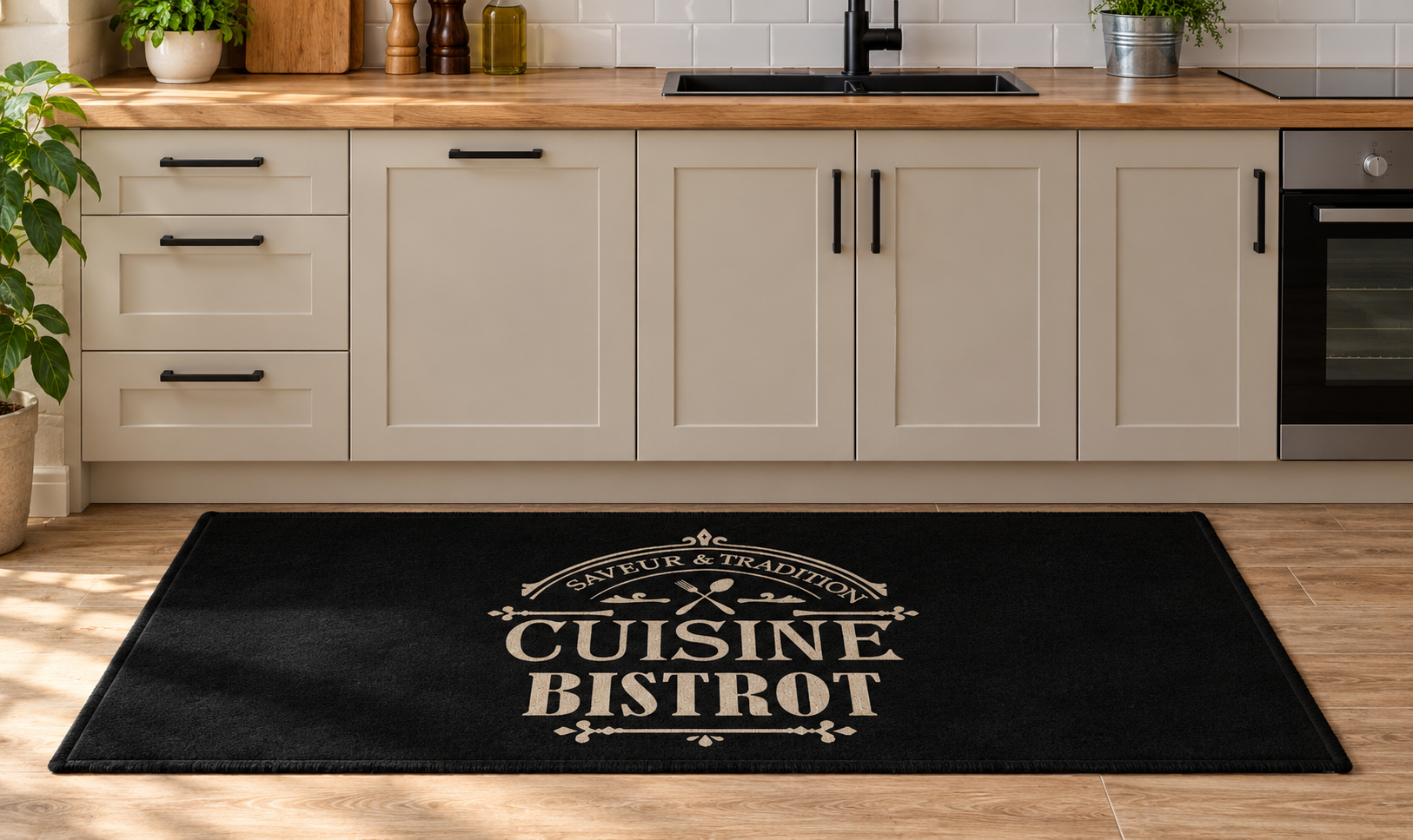 Πατάκι κουζίνας printed 50x120cm Σx. Saveur